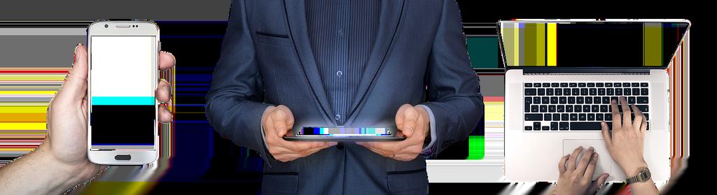 Quantum technology representation with glowing network nodes